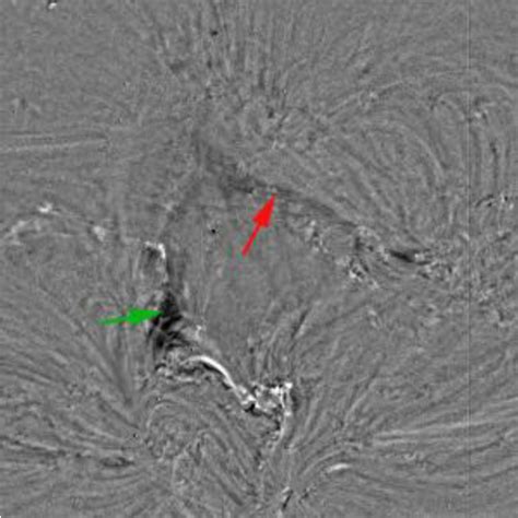 Stereo B Secchi Euvi Difference Image From The Frames Taken At