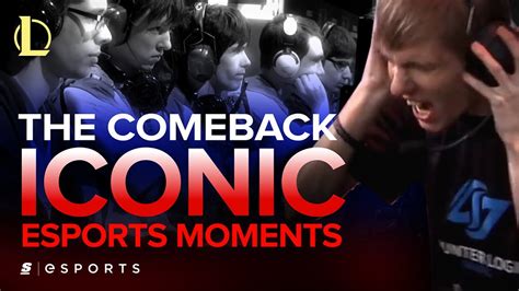 ICONIC Esports Moments The Comeback Moscow5 Vs CLG EU DreamHack