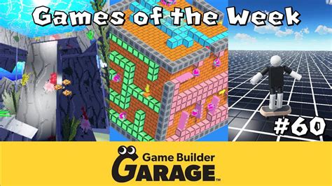 Game Builder Garage Games Of The Week 60 YouTube