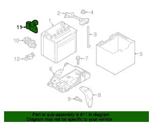 2013-2023 Mazda Battery Terminal Cover D07A67KB1 | TascaParts.com