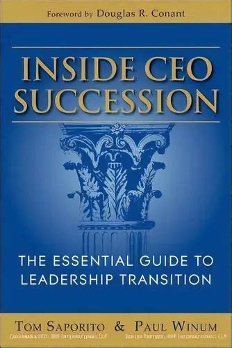 Inside Ceo Succession The Essential Guide To Leadership Transition