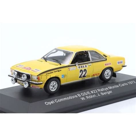 Voiture Miniature De Collection CMR 1 43 OPEL Commodore B GS E