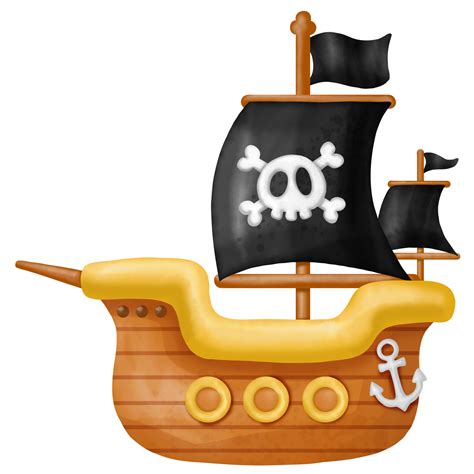 Pirata De Navio Clipart Em Aquarela 11026795 PNG