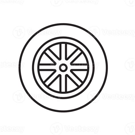 Car Wheel Icon 28286767 Png