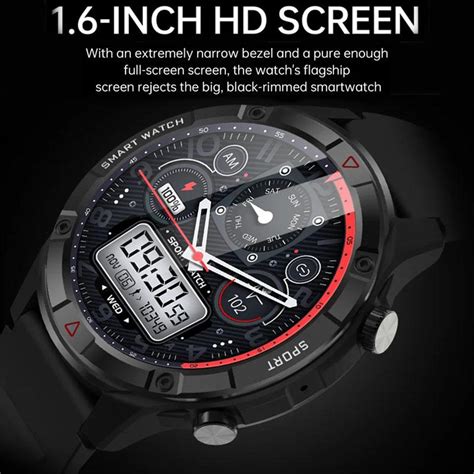 Купить LUCKYSTART Smart Watch Men 2024 Новые спортивные часы с дисплеем ...