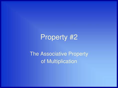 Properties Of Numbers 1020 Ppt Download