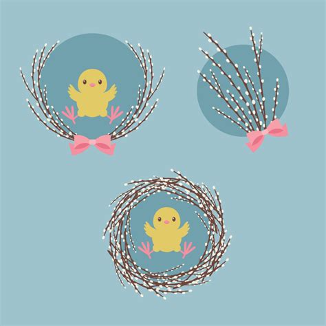 Quick Tip How To Create An Illustration Of Pussy Willow With A Chick In Adobe Illustrator