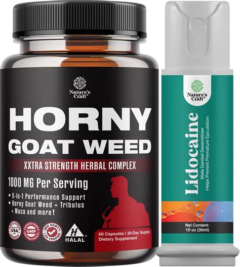 Amazon Bundle Of Horny Goat Weed Extract Complex For Men And Women Enhanced Energy And