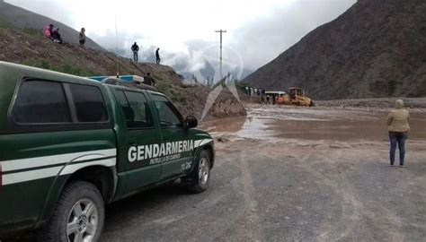 Campo Quijano Salta Vehículos Quedaron Varados En La Ruta 51 Por Un Alud