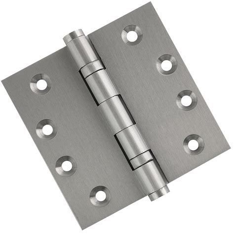 Embassy 4” x 4” Door Hinge Heavy Duty Hinges with Satin Nickel Finish