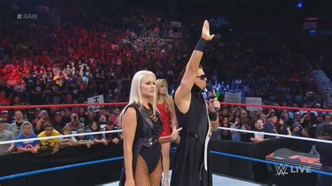 Naked Maryse Mizanin In WWE Monday Night RAW