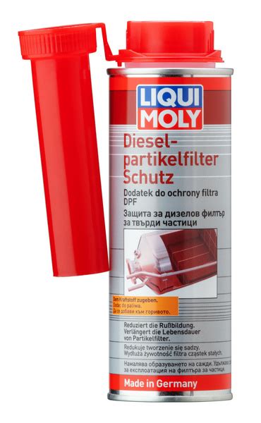 Присадка для очистки сажевого фильтра в дизельное топливо LIQUI MOLY ...