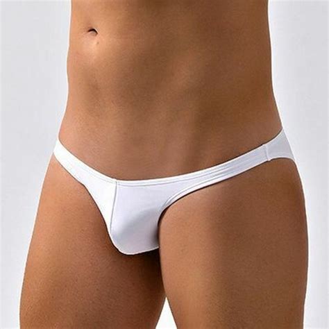 Sexy Men Swimsuit Beach Briefs Low Rise Half Hip Bikini Gay Bathing Suit Shorts EBay