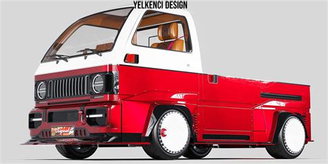 Suzuki Carry Kei Truck Morphs Into Unusual, High-Detail 3D Electric ...