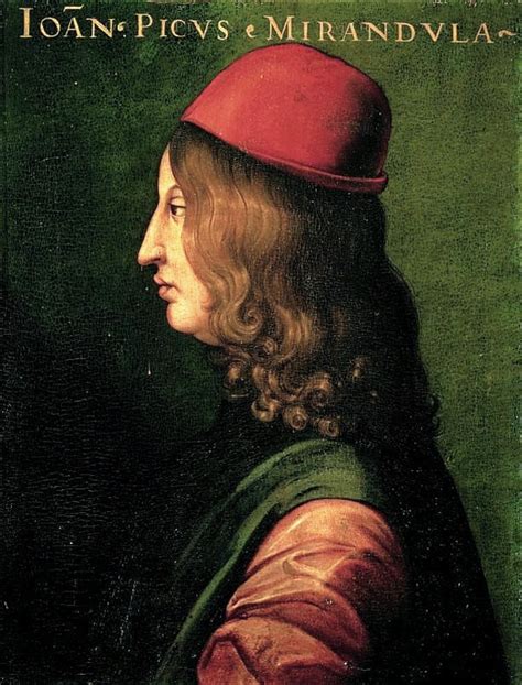 Giovanni Pico Della Mirandola Philosopher Italy On This Day