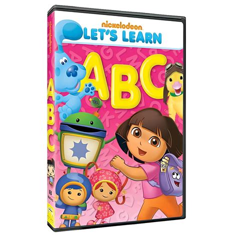 lets learn abc dvd nickelodeon kids family walmartcom