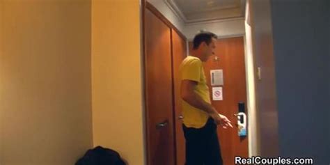 Cheeky And Fun Loving Real Couple Filmed Having Sex At A Hotel Tnaflix