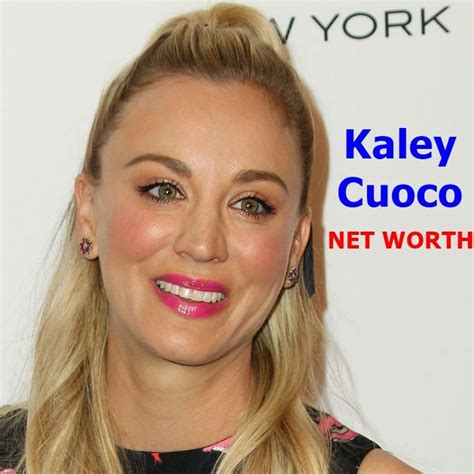 Kaley Cuocos Net Worth: Paid $1 Million Per Big Bang Theory Episode