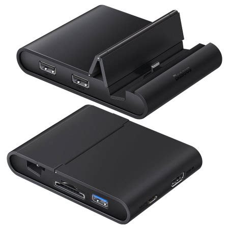 Baseus Mate 100W USB-C 8-in-1 Docking Station and Stand