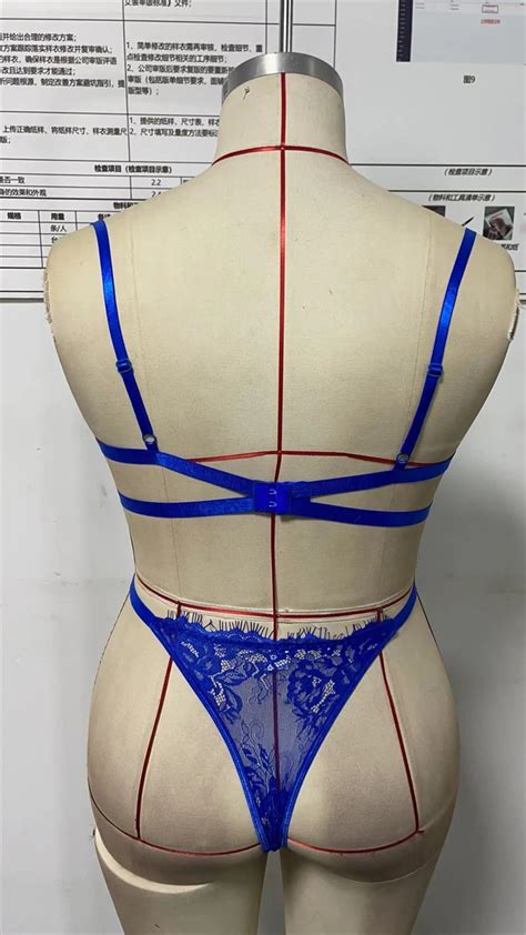 Factory Wholesale Sexy Lace Bra And Panties Sets Two Piece Lingerie High Quality Plus Size Women