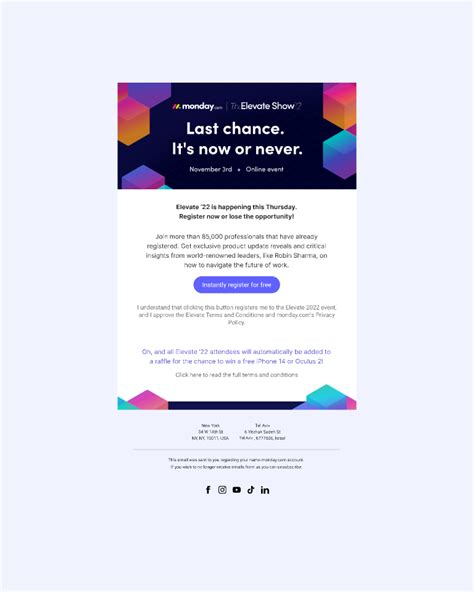 Email Template For Event Registration Figma Community