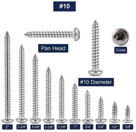 Silver Round Stainless Steel Wood Screw For Hardware Fitting Size