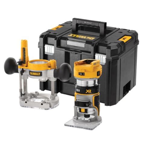 DeWALT DCW604NT-XJ 18V Akkus felsőmaró ( Akku és töltő nélkül ...