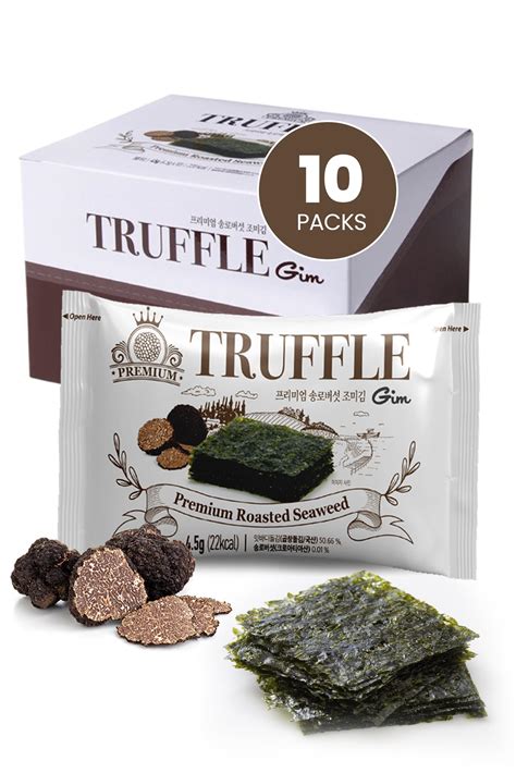 Buy Gotbanchan Truffle Gim Korean Snacks Black Truffle Premium Roasted