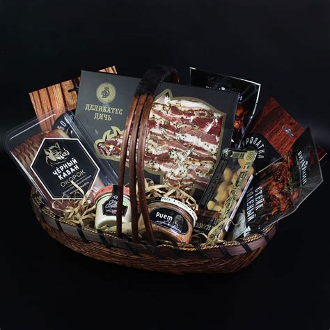 Корзина с деликатесами №12 - Доставим за 2 часа по Москве | ВоВкусе.мск