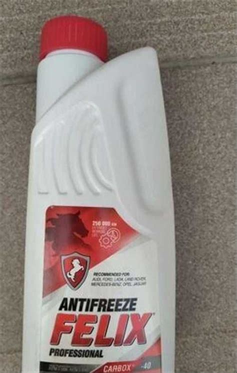 Антифриз Felix Carbox Professional G12 -40 красный | Festima.Ru ...