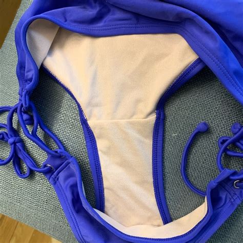 Xhilaration Swim Royal Blue Lace Up Bikini Poshmark