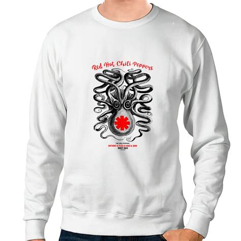 Red Hot Chili Peppers Octopus 1983 Sweatshirts Sold By Tove Crude SKU