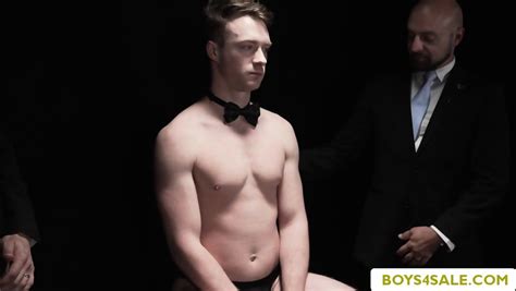 Teen Gay Cole Gets Bareback Fucked By Three Rich Masters