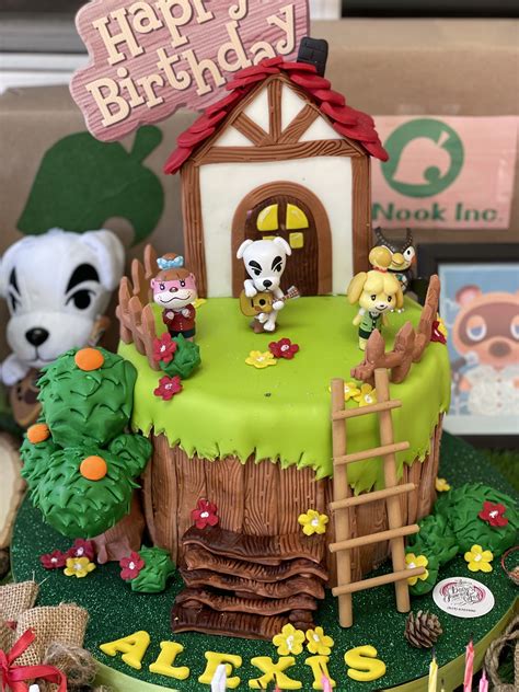 Animal Crossing Birthday Cake Artofit