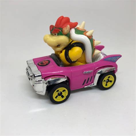 Nintendo Hot Wheels Super Mario Kart Bowser Peach Donkey Kong Car Set On Carousell