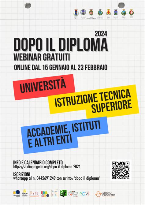 DOPO IL DIPLOMA 2024 Informagiovani Schio