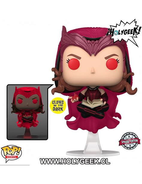 FUNKO POP MARVEL WandaVision Scarlet Witch Glow In The Dark