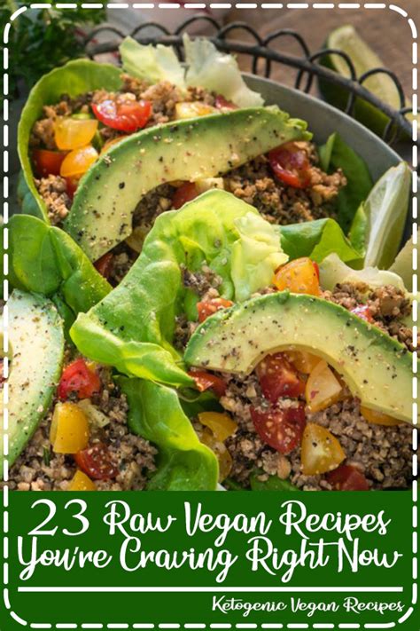 23 Raw Vegan Recipes You’re Craving Right Now - Food Easy Delicious