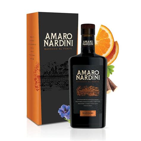 Amaro Nardini in Refined and Elegant Gift Box — Stella Italiana