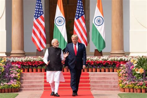 President Trumps Visit With Indian Pm Modi Allsides