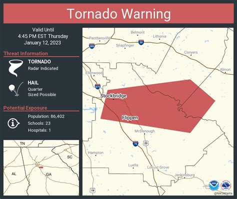 Nws Tornado On Twitter Tornado Warning Continues For Stockbridge Ga