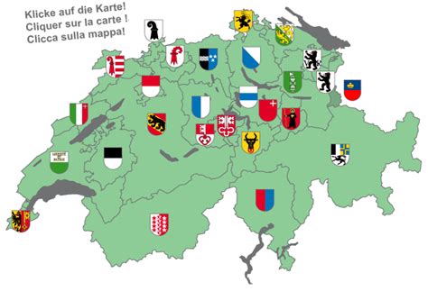 Schweizer Karte Kantone Und Bezirke