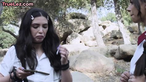 Wild Pussy Eating Teen Brunette Lesbians Satisfy Each Other