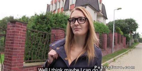 Czech Amateur Blonde Bangs In Bushies In Public Tnaflix
