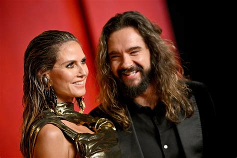 Heidi Klum And Husband Tom Kaulitz Twin In Leopard Print Bikini Bottoms Newsweek