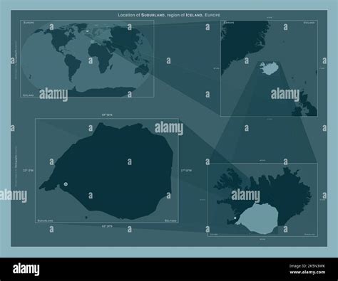 Suurland Regi N De Islandia Diagrama Que Muestra La Ubicaci N De La