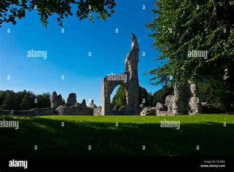 Thetford Priory ruins Stock Photo - Alamy