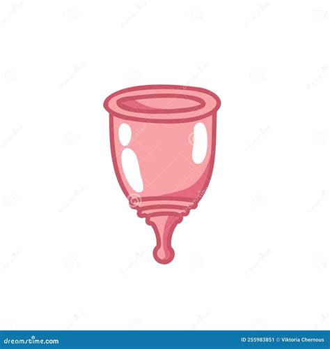 Menstrual Cup Doodle Icon Vector Color Line Illustration Stock Vector Illustration Of Cheap