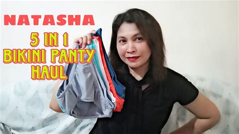 Natasha BRIENNE In Bikini Panty Haul Natasha Natashapanty