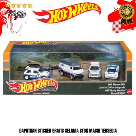 Promo Hot Wheels Premium Diorama Rally Legend Set Segel Original Diskon Di Seller